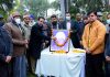Civil Society members paying tribute to Thakur Baldev Singh Chib at Sariyan in Jammu.