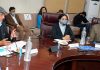 DDC Jammu Chairman Bharat Bhushan chairing a meeting.