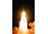 ISRO launch PSLV-C52 EOS-04 satellite from Satish Dhawan Space Centre in Sriharikota on Monday. (UNI)