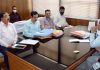 Principal Secretary, I&FC Ashok Parmar chairing a meeting in Jammu.