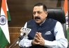 Union Minister Dr Jitendra Singh at an interview at New Delhi on Thursday.