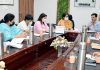 Commissioner Secretary Forest Sanjeev Verma chairing a meeting at Udhampur on Friday.