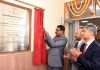 Supreme Court Judge Justice B R Gavai inaugurating conference hall in Court Complex on Saturday.