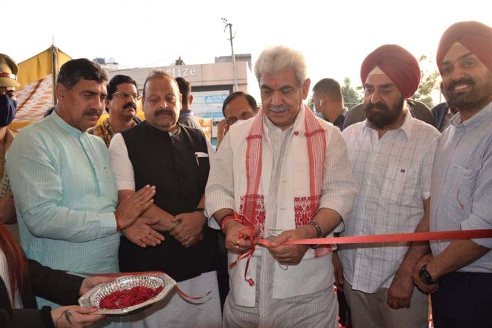 Lt Governor inaugurating Dr KD’s Multi-Speciality Hospital in Jammu.