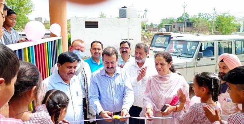 DSE Jammu, Dr. Ravi Shankar Sharma inaugurates school building at Belicharana.