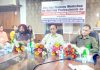 Director Health Services Jammu Dr Saleem Ur Rehman and others during a workshop at Maternity Hospital, Gandhi Nagar, Jammu.