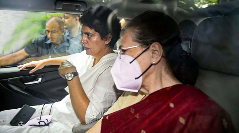 Congress president Sonia Gandhi leaves for appearing before the Enforcement Directorate in New Delhi on Thursday.