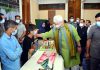 Lieutenant Governor Manoj Sinha after inaugurating multiple key initiatives in education sector in Srinagar on Wednesday.