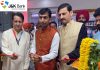 CEO SMVDSB Anshul Garg with JK Bank’s GM and Divisional Head Sunit Kumar inaugurating special counter at SMVD Bhawan.