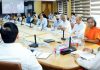 Union Minister Dr Jitendra Singh presiding over a high-level meeting of senior officials of Govt of India.