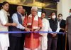 LG Manoj Sinha inaugurating the Multiplex cinema at Shivpora, Srinagar on Tuesday. -Excelsior/Shakeel