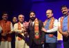 BJP co-incharge Kashmir, Ashish Sood and organizing general secretary of the party, Ashok Koul during a party function at Srinagar where over two dozen political activists join BJP on Tuesday.