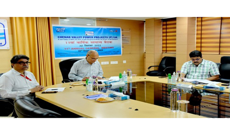 CVPPPL chairperson Suresh Kumar chairing a meeting.
