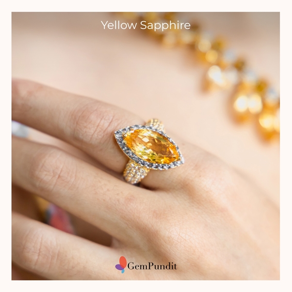 पुखराज रत्न पहनने के फायदे | Benefits of Wearing Yellow Sapphire (Pukhraj)  | Shubh Gems - Gemstone Blog, Diamond Article, Jewellery News, Gemology  Online