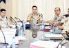 SSP Poonch Rohit Baskotra chairing a meeting.