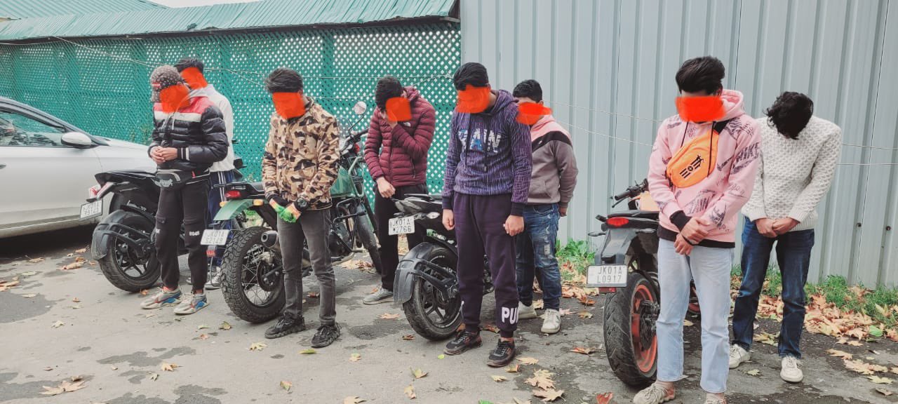 Eight Held For Performing Dangerous Bike Stunts Police