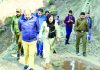 DDC Chairperson along with DC during visit to Gandhri, Ramban.