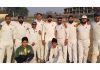 Winning team posing for a group photograph at KV2 Ground Jammu on Sunday.