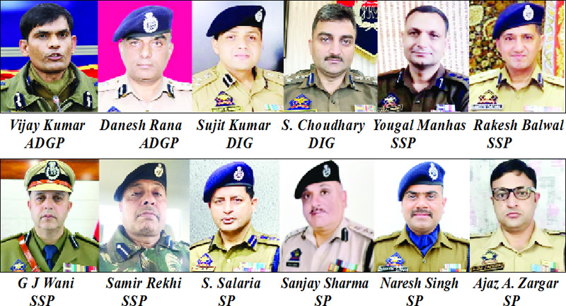 38 police personnel from J&K get Prez medals - Daily Excelsior