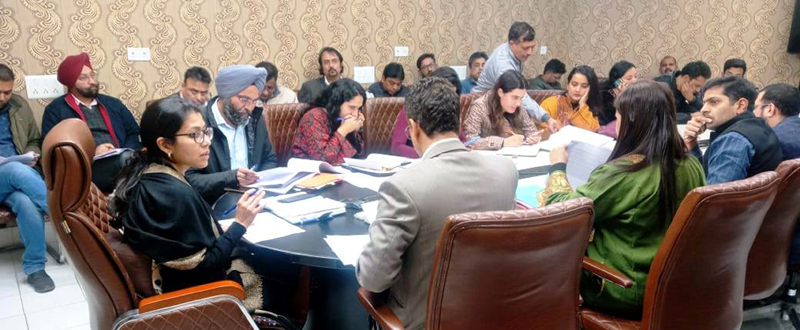 DC Jammu reviews progress of works under District Capex Budget