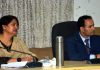 Mission Director Dr G N Itoo along with DDC Samba Anuradha Gupta chairing a meeting.