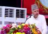 NC president Dr Farooq Abdullah at a function in Chennai on Wednesday.