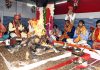 Purna Ahuti being performed to conclude Shat Chandi Maha Yagya at Mata Vaishno Devi Bhawan on Thursday.