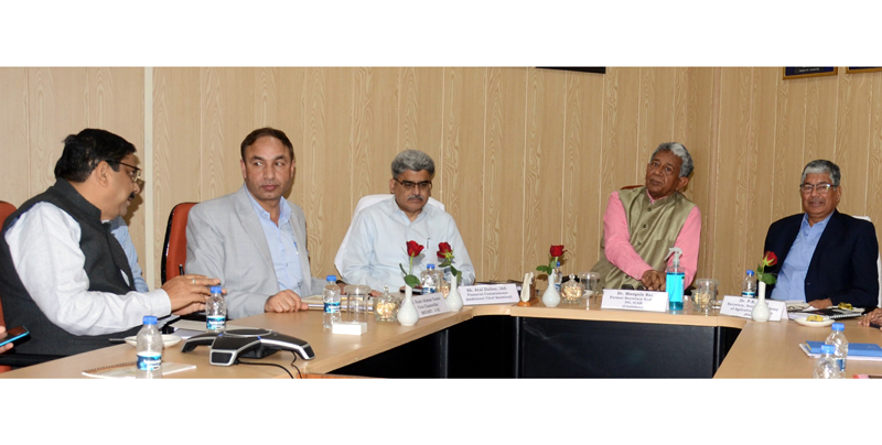 Apex Committee meeting in Jammu on Friday.