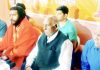 VHP and BD leaders at a press conference at Jammu on Thursday. -Excelsior/Rakesh