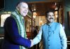 Education Minister Dharmendra Pradhan along with H.E. Australian Minister of Education Global Brand Ambassador for in New Delhi.