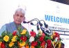 LG Manoj Sinha speaking at Special Governance Camp for WP refugees in R S Pura on Monday.