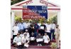 Winners posing for a group photograph along with PTTI Principal Shiv Kumar Sharma at Vijaypur on Friday.