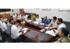 DC Udhampur chairing a meeting on Tuesday.