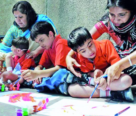 Remedial support for specially abled children