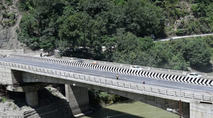 A view of Jaiswal bridge.