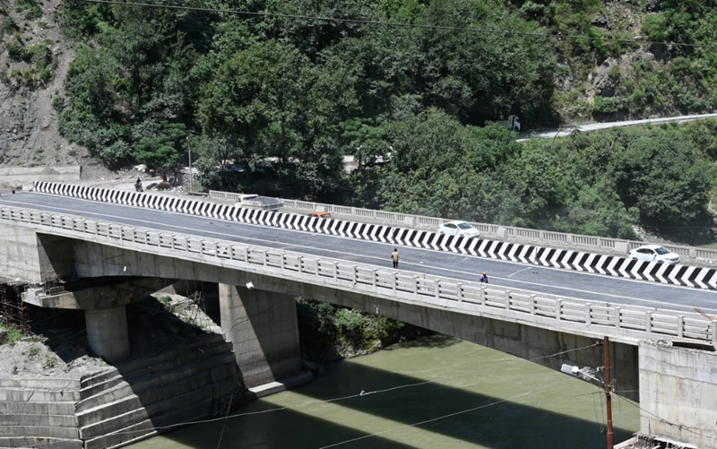 A view of Jaiswal bridge.