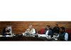 Union Joint Secretary chairing a meeting in Doda.