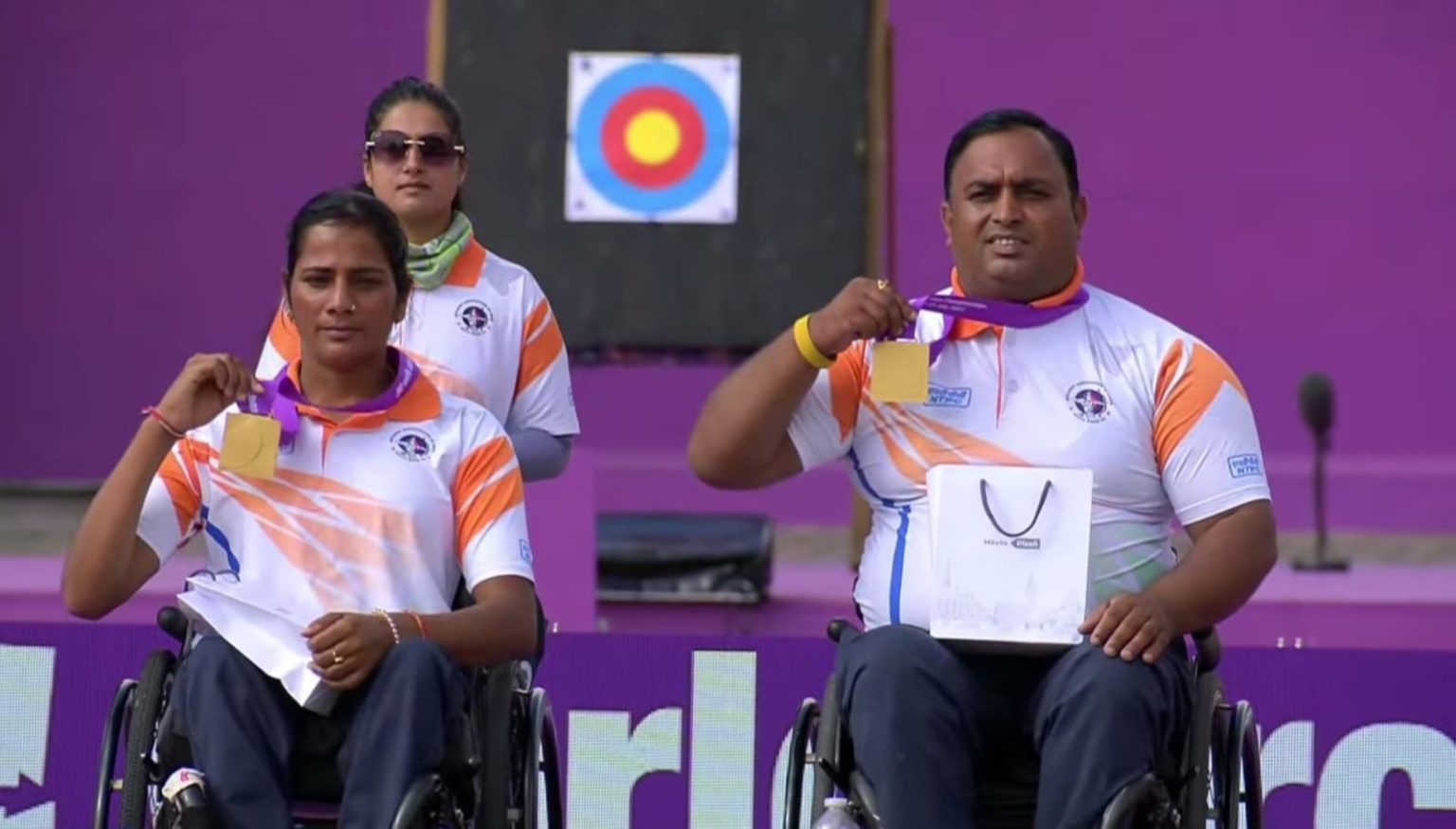 World Archery Para Championships Compound Archers Sarita And Rakesh Win First Ever Gold For