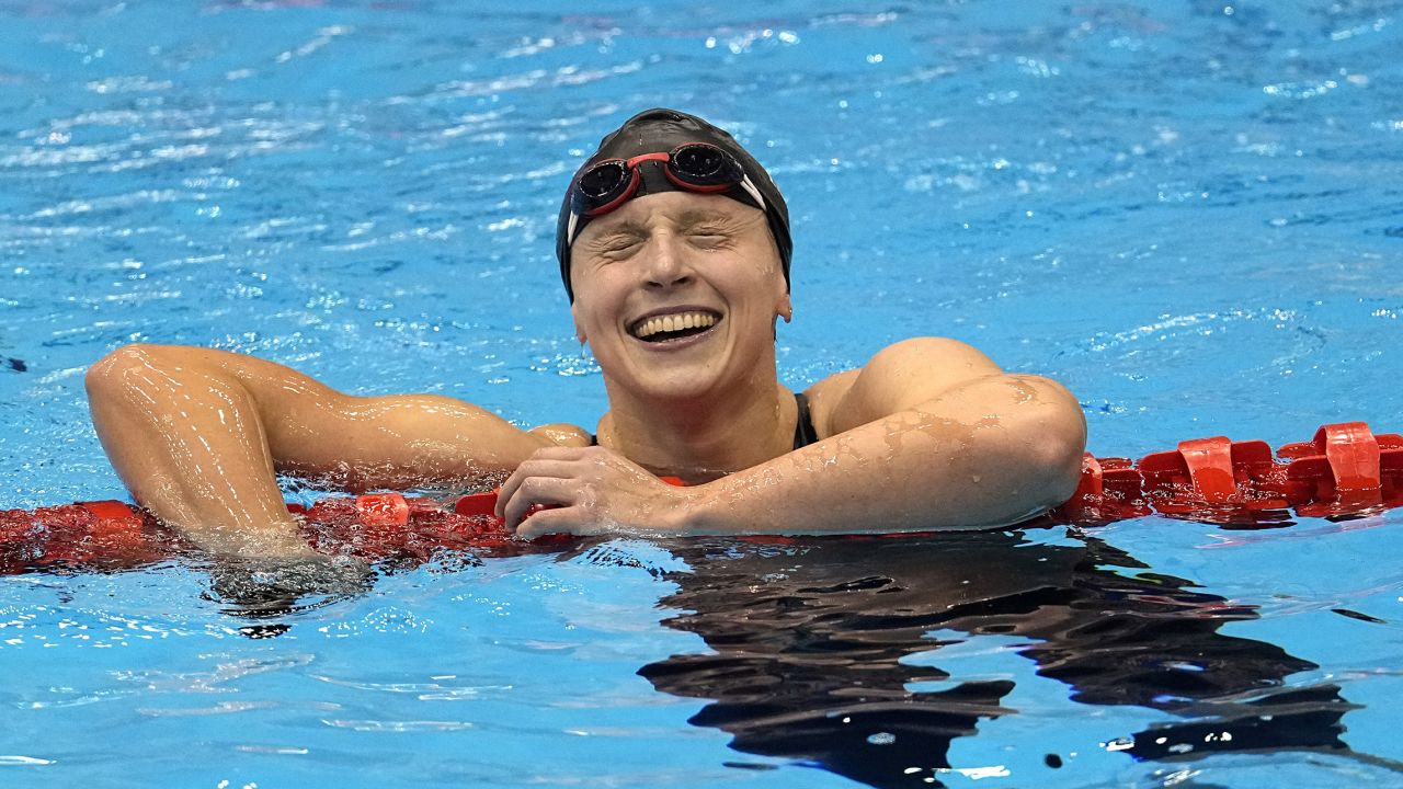 Katie Ledecky passes Michael Phelps for most individual golds at world