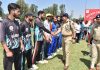 SSP, Pulwama Mohd Yousif interacting with players.