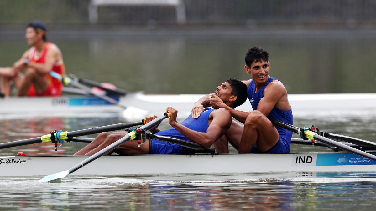 Hangzhou Asian Games | Rowing Duo Arjun Jat Lal, Arvind Singh Power To Silver - Jammu Kashmir Latest News | Tourism | Breaking News J&K