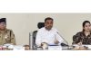 Div Com Jammu chairing a meeting at Udhampur.