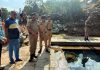 DGP Dilbag Singh reviewing the security arrangements in Gangbal area of Ganderbal district on Thursday.