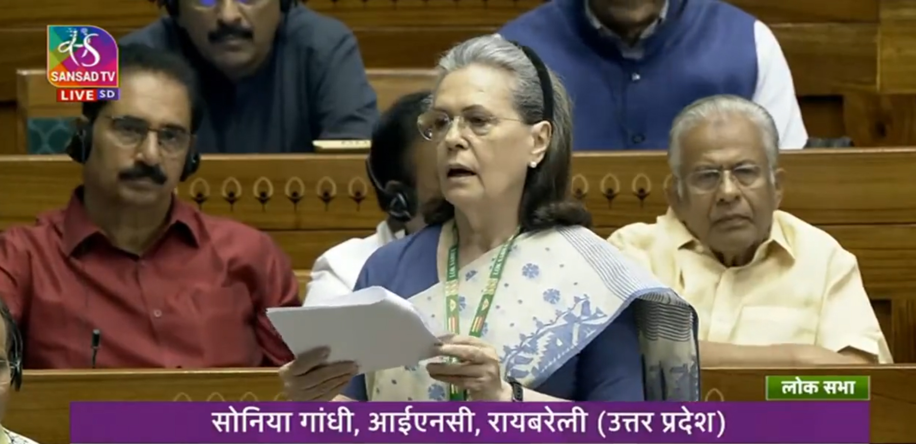 Sonia Gandhi Seeks Immediate Implementation Of Womens Reservation Bill