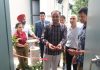 Divisional Commissioner Jammu Ramesh Kumar inagurating Amantran Farms’ microbrewery in Jammu on Sunday.