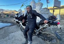 Actor Amit Sadh concludes month-long bike journey