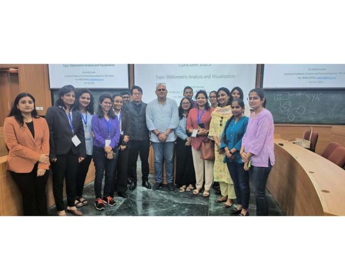 Researchers and practitioners at Int’l HR Pre-Conference in IIM Jammu.