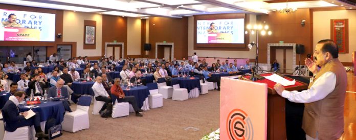 Union Minister Dr. Jitendra Singh delivering keynote address at the 2-day Conference on 