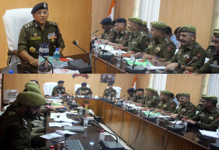 IGP Jammu Reviews Law And Order In Udhampur - Daily Excelsior