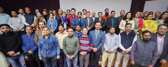 Private schools owners meeting at Reasi on Saturday.